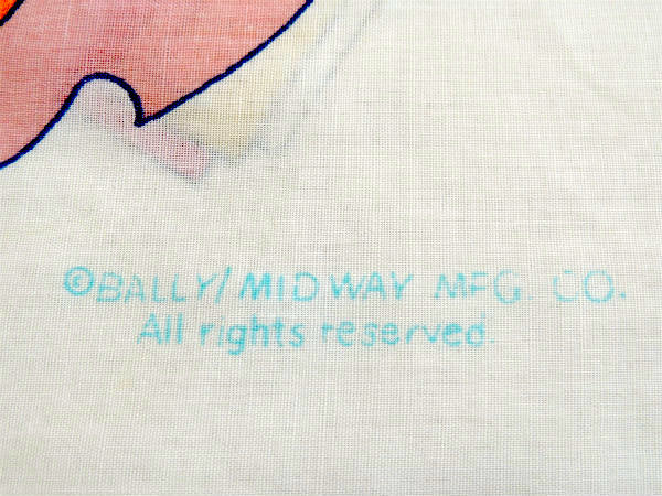 パックマン PAC-MAN・ゲーム・80's ヴィンテージ・ピローケース・枕カバー・リメイク USA