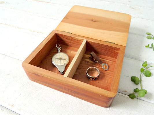 62・Calif カリフォルニア・木製・ヴィンテージ・宝石箱・ジュエリーボックス・木箱