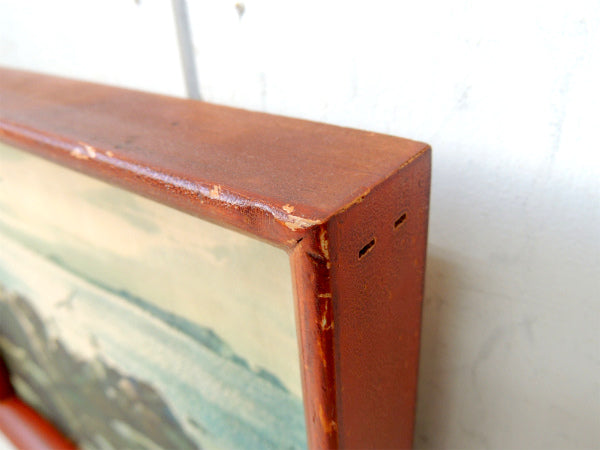 【1950~1960’s】カリフォルニア・サンタモニカ・ミッドセンチュリー・ヴィンテージ・壁掛け・額