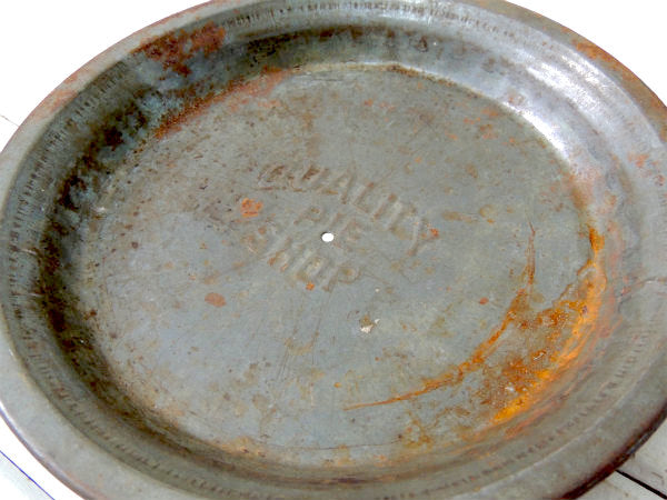QUALITY PIE SHOP 1960s・USA・ビンテージ・パイ皿 パイプレート・調理器具