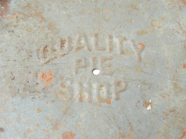 QUALITY PIE SHOP 1960s・USA・ビンテージ・パイ皿 パイプレート・調理器具