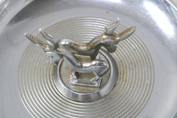 Hamilton・ロバ・クロム製・アール・デコ・ヴィンテージ・灰皿・アシュトレイ USA デザイン