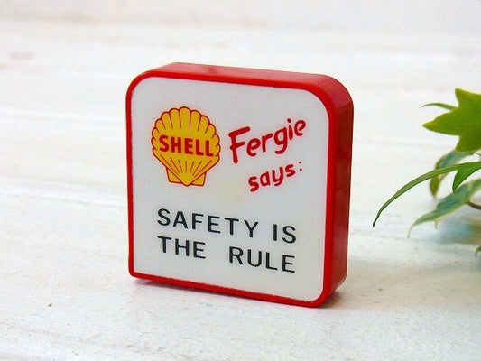 【SHELL】シェル・ノベルティ・ヴィンテージ・メジャーテープ/巻尺　USA