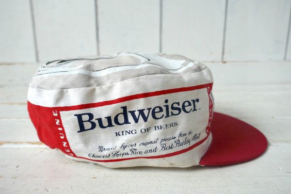 Budweiser バドワイザー ビール 80s ヴィンテージ ペインターキャップ 帽子 古着 US