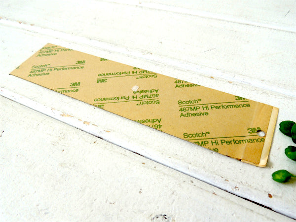 QUIET PLEASE・静かに デッドストック・ヴィンテージ・メタル・ステッカー 看板 USA