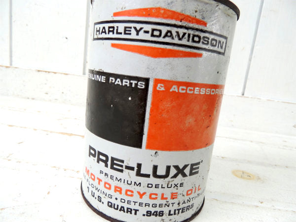 ハーレーダビッドソン 1960's~モーターサイクルオイル・ヴィンテージ・オイル缶 US