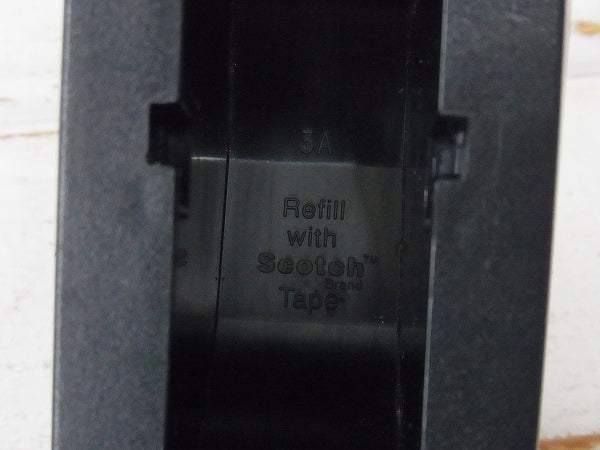 【Scotch/スコッチ】3M・黒色のヴィンテージ・テープカッター/テープディスペンサー