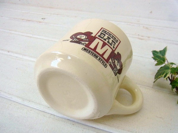 【PACKERS BAR】ノベルティ・陶器製・ヴィンテージ・マグカップ USA