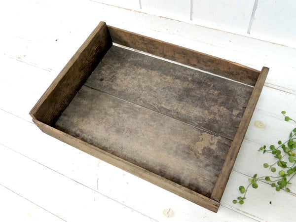 【VAN CAMP】食品のアドバタイジング・アンティーク・ウッドボックス/木箱/CALIF