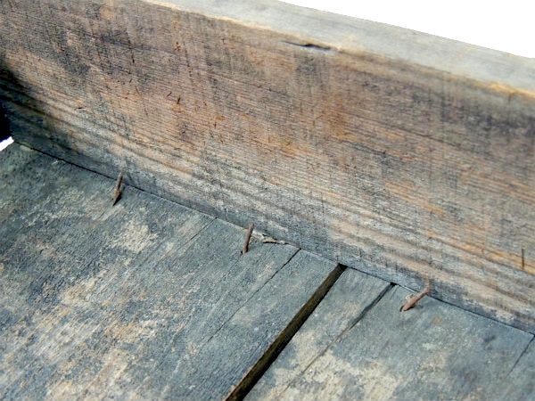 【VAN CAMP】食品のアドバタイジング・アンティーク・ウッドボックス/木箱/CALIF