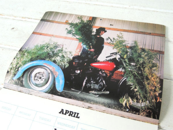 1981年・イージーライダー　ビンテージ・ハーレーダビッドソン&インディアン・バイク・カレンダー