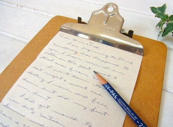 【SAUNDERS】ロングタイプ・クリップボード/バインダー USA