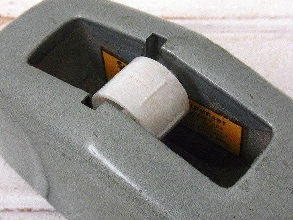 工業系・メタル製の小さなヴィンテージ・テープカッター/テープディスペンサー USA