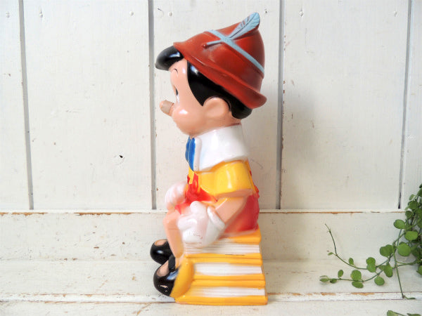 ピノキオ ディズニー・ビッグサイズ 70's・ビンテージ・貯金箱 コインバンク USA キャラクター
