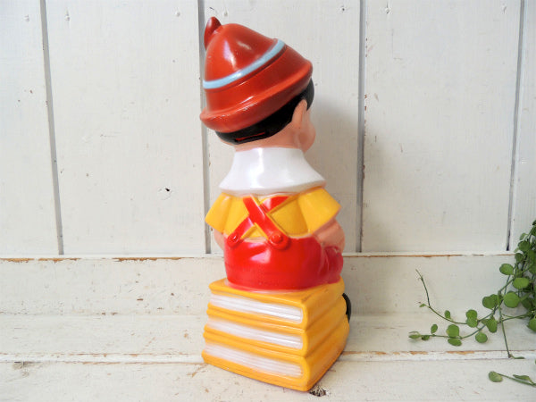 ピノキオ ディズニー・ビッグサイズ 70's・ビンテージ・貯金箱 コインバンク USA キャラクター