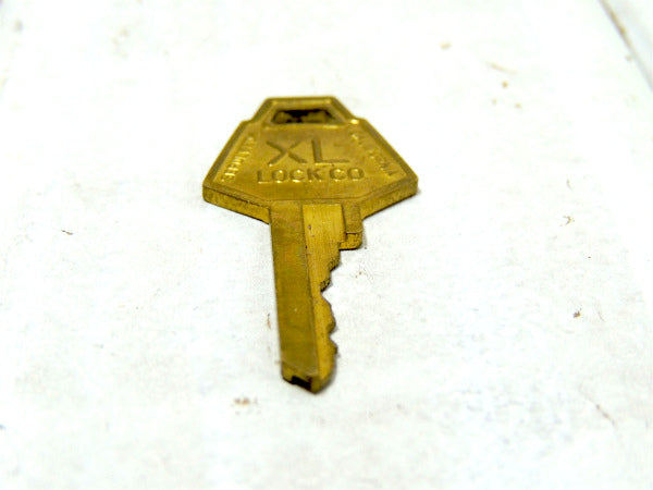【Vintage/CALIFORNIA】XLロック・真鍮製・カギ・ビンテージ・鍵・USA
