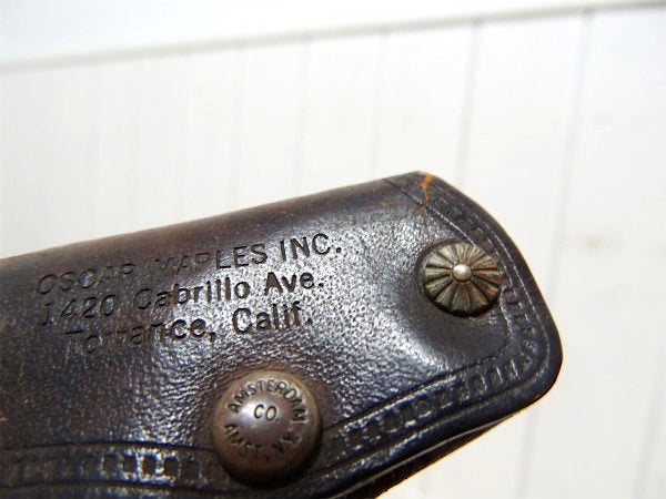 【FORD・Calif】フォード・ヴィンテージ・革・レザーキーケース・鍵2本付き・