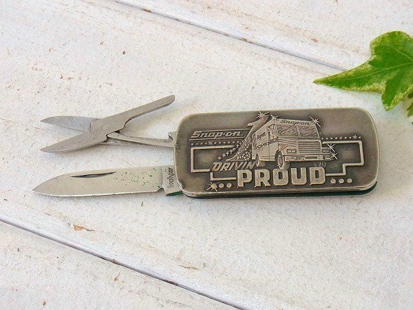 Snap-on スナップオン トラック マネークリップ・ナイフ付き・ノベルティ・ヴィンテージ