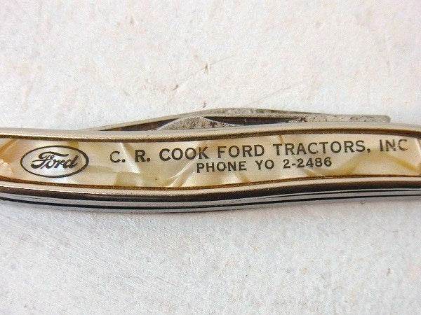 Ford フォード・トラクター・ノベルティ・ヴィンテージ・アーミーナイフ/折りたたみナイフ USA