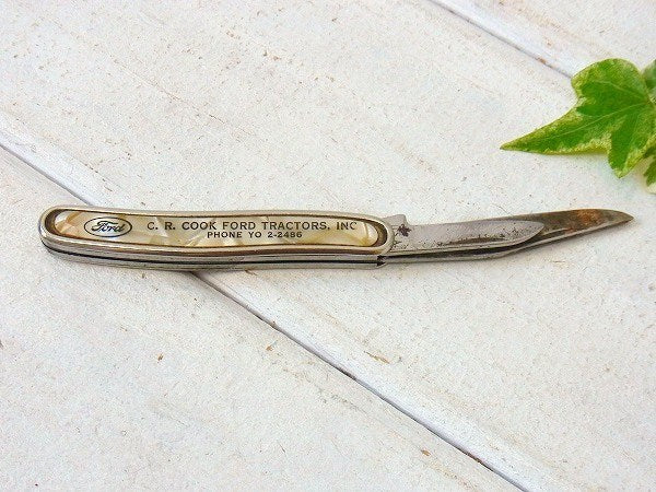 Ford フォード・トラクター・ノベルティ・ヴィンテージ・アーミーナイフ/折りたたみナイフ USA