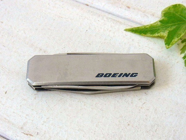 【BOEING】ボーイング社・航空機・アドバタイジング・ヴィンテージ・アーミーナイフ