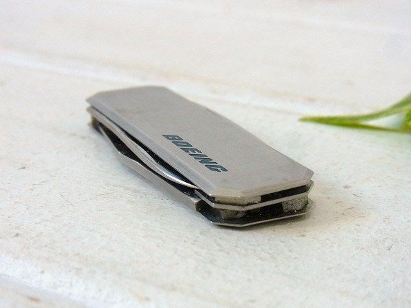 【BOEING】ボーイング社・航空機・アドバタイジング・ヴィンテージ・アーミーナイフ