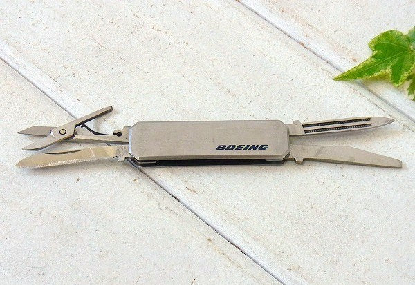 【BOEING】ボーイング社・航空機・アドバタイジング・ヴィンテージ・アーミーナイフ