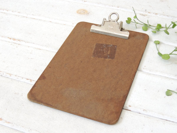 【A&W】小さな・ヴィンテージ・クリップボード・バインダー・USA・ステーショナリー・文房具