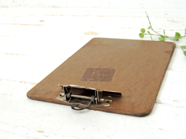 【A&W】小さな・ヴィンテージ・クリップボード・バインダー・USA・ステーショナリー・文房具