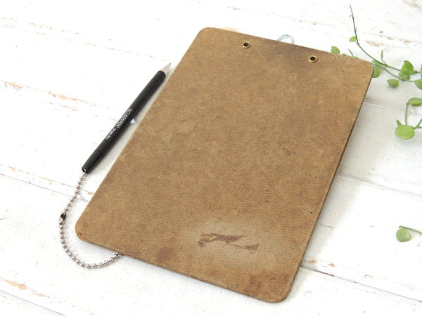 【A&W】ヴィンテージ・クリップボード・バインダー・USA・ステーショナリー・文房具・ボールペン付き