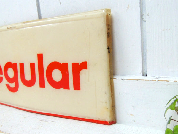 【Mobil Regular】モービルオイル・ヴィンテージ・サイン・看板・アドバタイジング