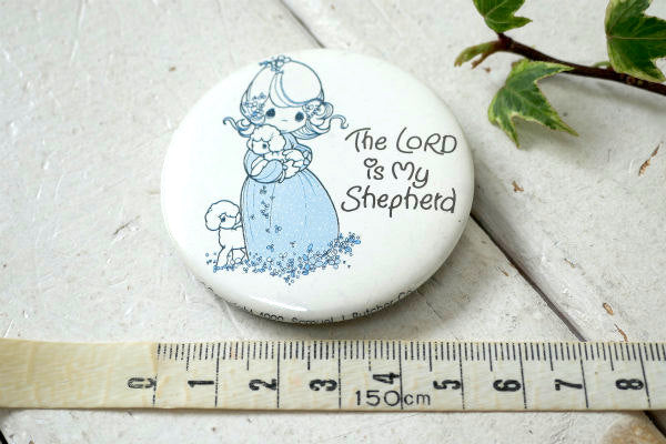 The LORD is My Shepherd イエス キリスト・ヴィンテージ・缶バッジ USA
