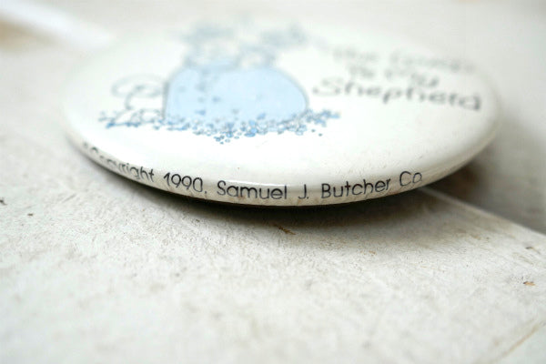 The LORD is My Shepherd イエス キリスト・ヴィンテージ・缶バッジ USA