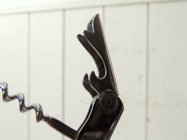 I.F.SCHNIER・スイス アドバタイジング・ヴィンテージ・ワイン・オープナー・栓抜き　キャンプ