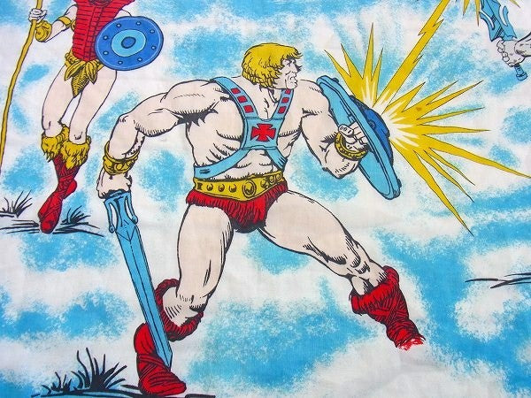 【マスターズ・オブ・ジ・ユニバース】マテル社・SF映画・キャラクター・ユーズドシーツUSA