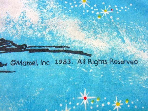 【マスターズ・オブ・ジ・ユニバース】マテル社・SF映画・キャラクター・ユーズドシーツUSA