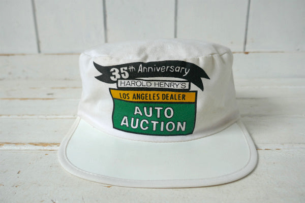 ロサンゼルス オートオークション 80's ヴィンテージ キャップ ペインターキャップ 帽子 古着