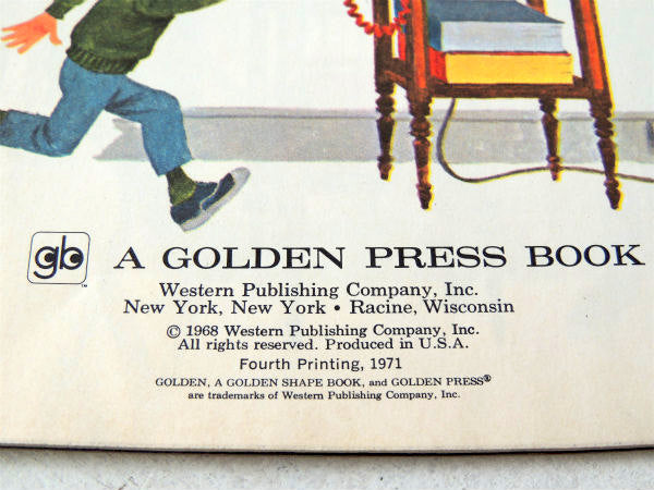 【The Telephone Book】赤電話・70'sヴィンテージ・絵本・ピクチャーブック・レトロ