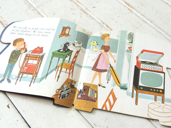 【The Telephone Book】赤電話・70'sヴィンテージ・絵本・ピクチャーブック・レトロ