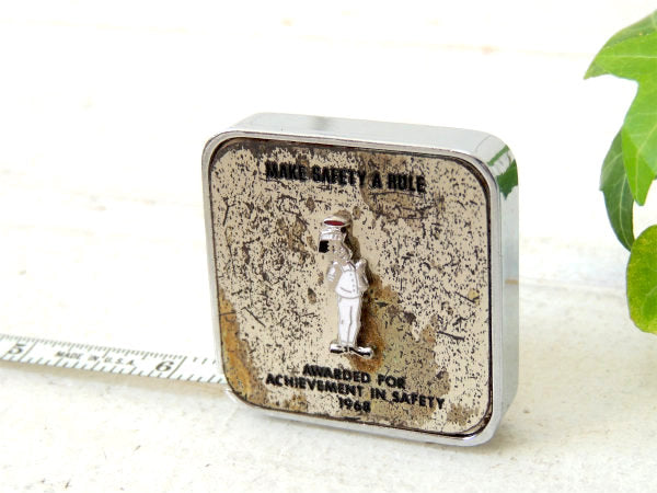 【1968’s・キャラクター・ロゴ】ヴィンテージ・メジャーテープ・巻尺・ BARLOW B5