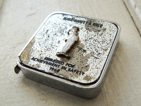 【1968’s・キャラクター・ロゴ】ヴィンテージ・メジャーテープ・巻尺・ BARLOW B5