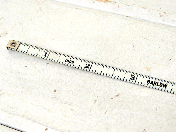 【1968’s・キャラクター・ロゴ】ヴィンテージ・メジャーテープ・巻尺・ BARLOW B5