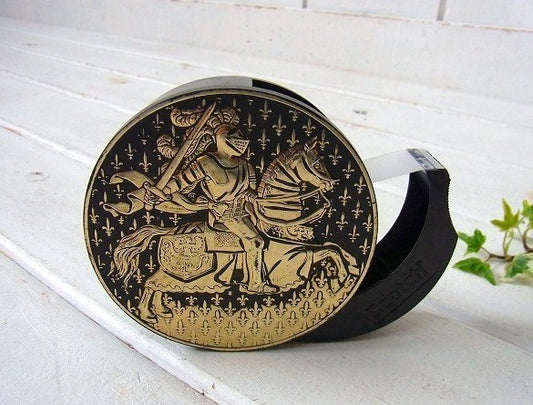 【Scotch/スコッチ】西ドイツ製・騎士&ゆりの紋章・アンティーク・テープカッター