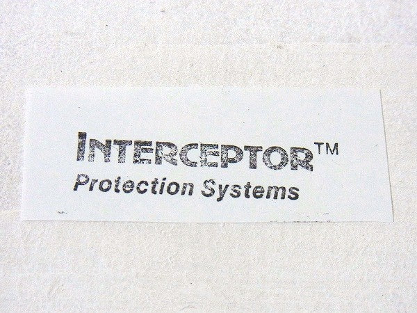 【INTERCEPTOR Protection /ミリタリー】ビンテージ・スタンプ/USA