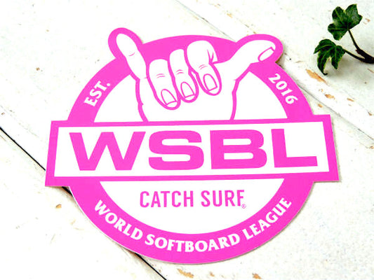 ハング・ルーズ 2016 WSBL CATCH SURF キャッチサーフ ステッカー USA