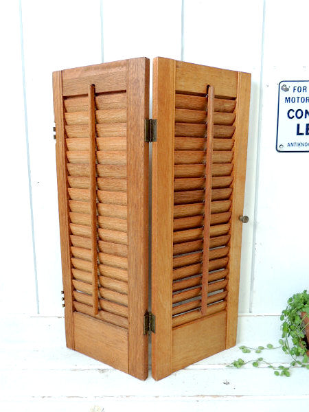 アメリカ製・木製・アンティーク・ルーバー ヴォレー ウッドシャッター 建具 窓 リフォーム 注文住宅