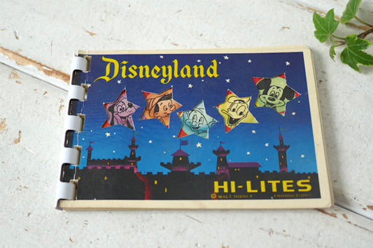 ディズニーランド ミッキー カリフォルニア 60's ヴィンテージ ピクチャー 冊子 スーベニア USA