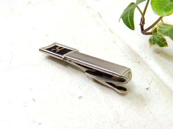 【HICKOK・USA】K・イニシャルモチーフ・タイピン・アンティーク&ヴィンテージ