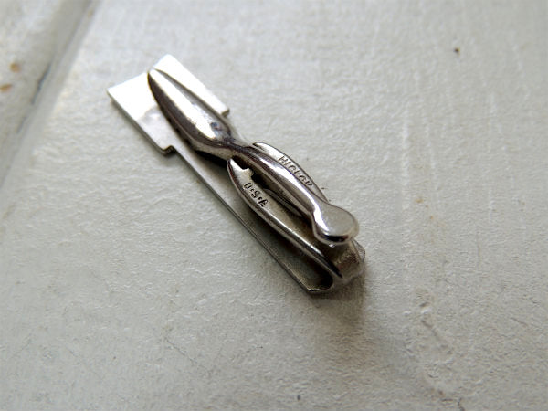 【HICKOK・USA】K・イニシャルモチーフ・タイピン・アンティーク&ヴィンテージ