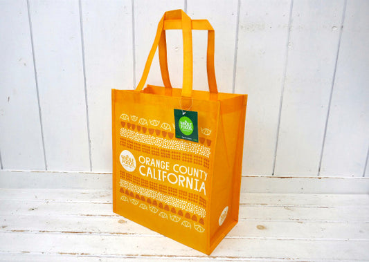 WHOLE FOODS ホールフーズ カリフォルニア オレンジカウンティ エコバッグ イエロー US